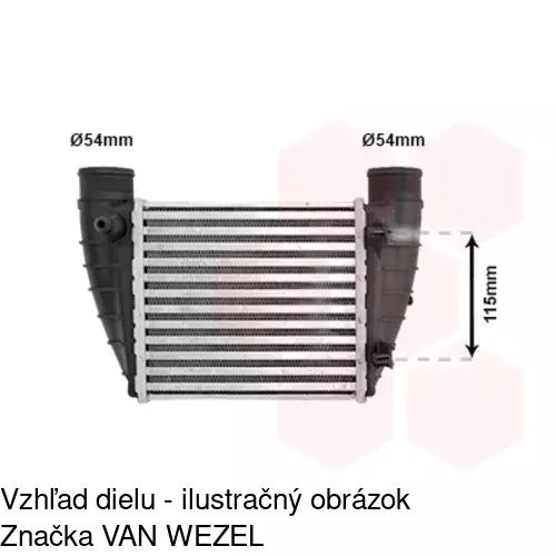 Chladiče vzduchu (Intercoolery) POLCAR 1336J8-3 - obr. 5