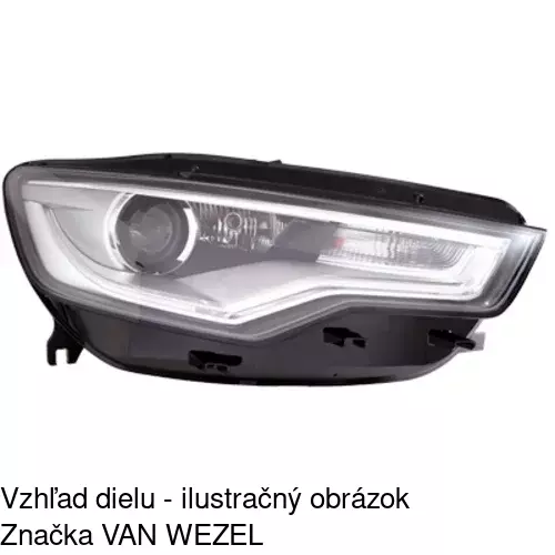 Hlavný reflektor POLCAR 13E1101H - obr. 5