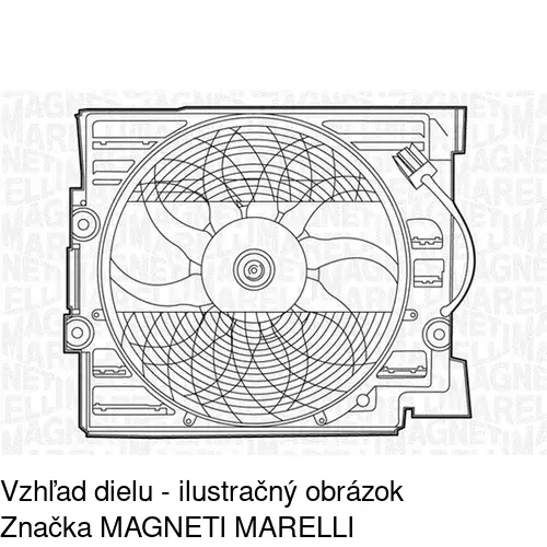 Ventilátory chladičov POLCAR 201623W1