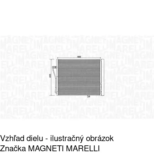 Chladiče klimatizácie 2025K8C2 /POLCAR/ - obr. 1