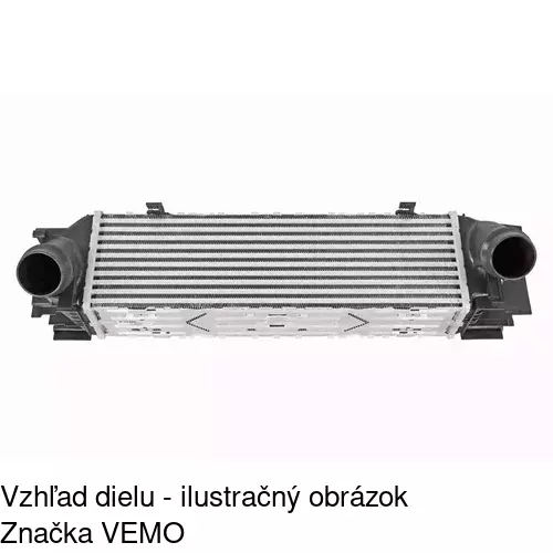 Chladiče vzduchu (Intercoolery) POLCAR 20D1J82X