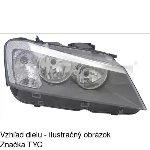 Hlavný reflektor POLCAR 20X1090E