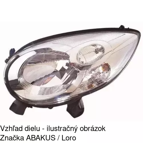 Hlavný reflektor POLCAR 230109-V - obr. 5