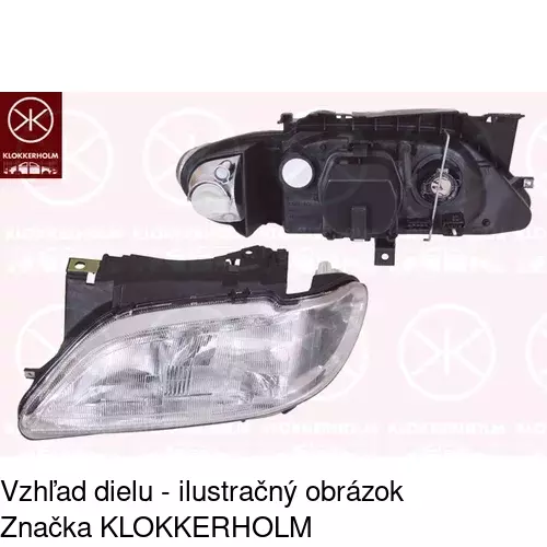 Hlavný reflektor POLCAR 2326090E - obr. 1