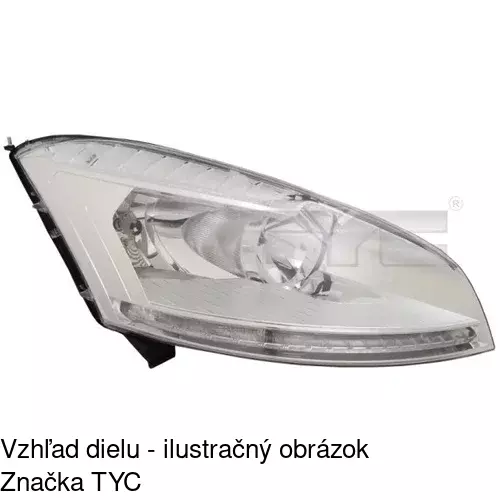 Hlavný reflektor POLCAR 2331102E