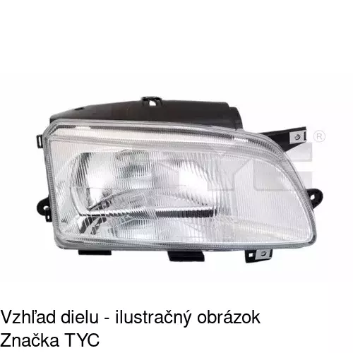 Hlavný reflektor POLCAR 235010-E