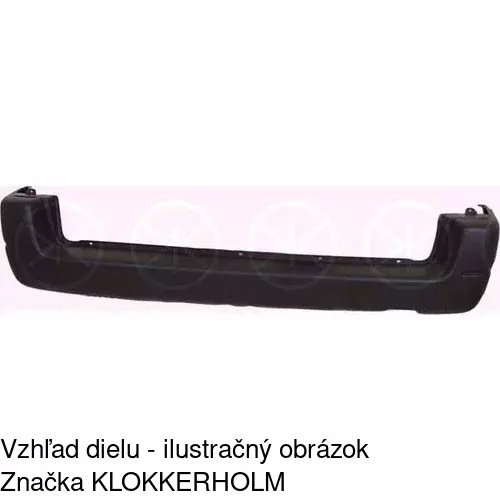 Zadný nárazník POLCAR 235096