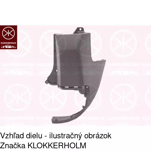 Rámik nárazníka 2352982J /POLCAR/