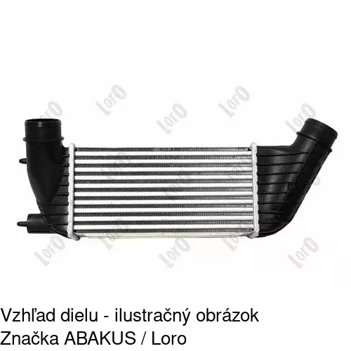 Chladiče vzduchu (Intercoolery) POLCAR 2397J8-2 - obr. 3