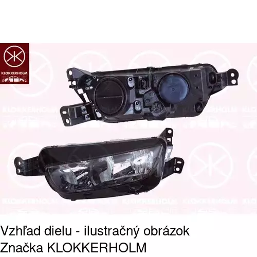 Hlavný reflektor POLCAR 23M109-U