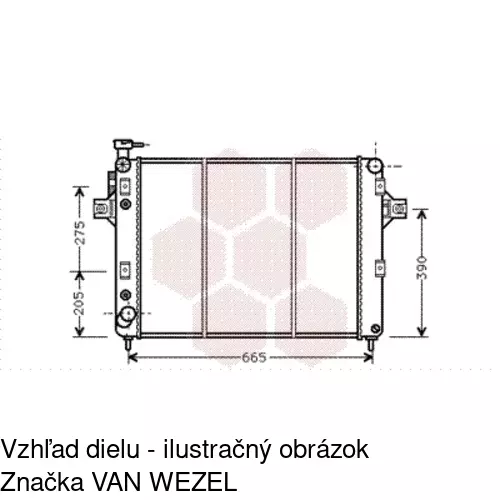 Chladiče vody POLCAR 240608-2 - obr. 3