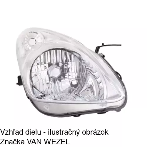 Hlavný reflektor POLCAR 270110-E