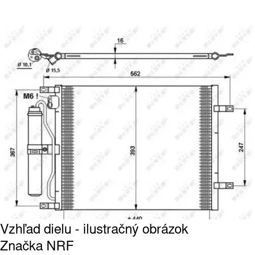 Chladiče klimatizácie POLCAR 2707K8C3S