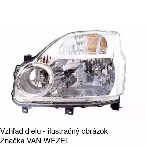 Hlavný reflektor POLCAR 275109-E - obr. 3