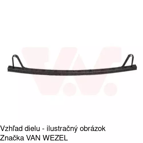 Výstuha nárazníka POLCAR 275907-4