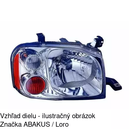 Hlavný reflektor POLCAR 279709-E - obr. 2