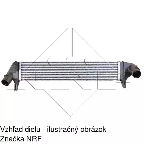 Chladiče vzduchu (Intercoolery) POLCAR 2801J8-1 - obr. 1