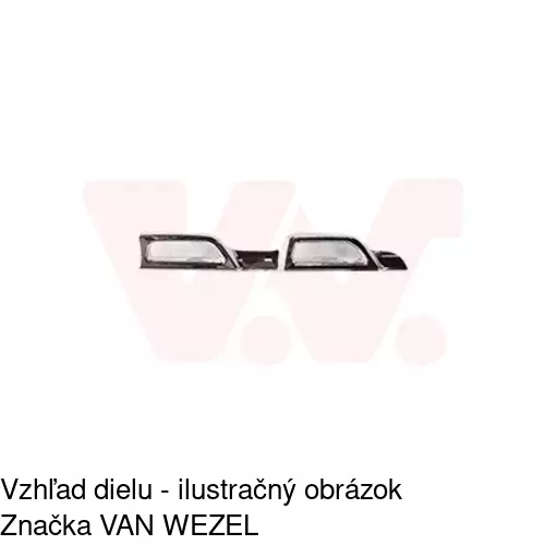 Lišta masky POLCAR 28200514