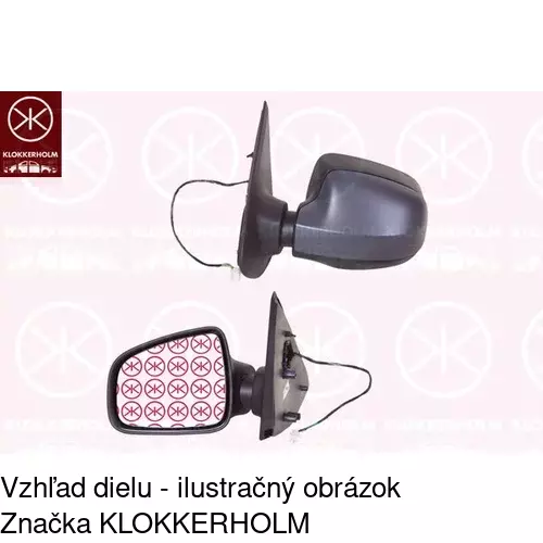 Vonkajšie zrkadlo POLCAR 28B1514M - obr. 3