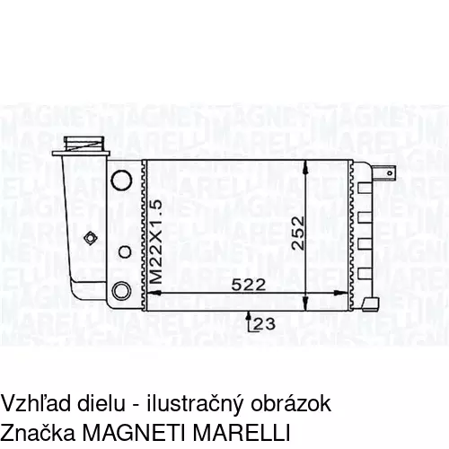 Chladiče vody 300408-2 /POLCAR/