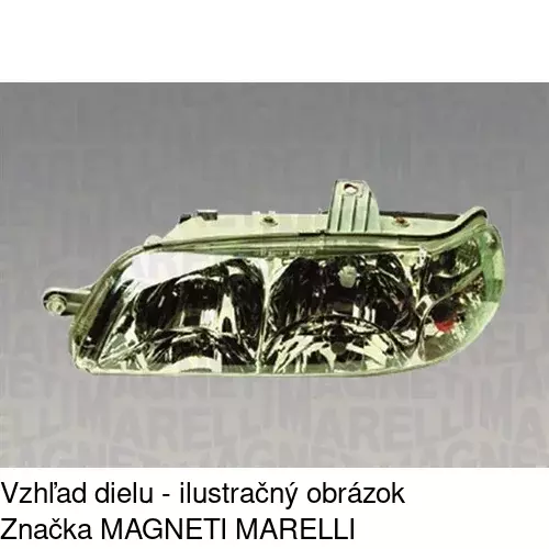 Hlavný reflektor POLCAR 300609-E - obr. 1