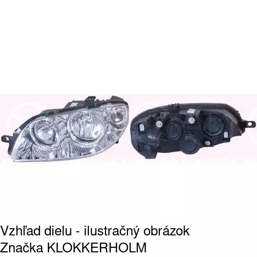 Hlavný reflektor POLCAR 3023093V