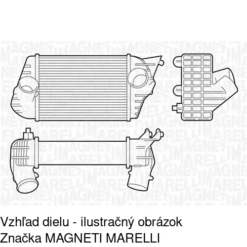 Chladiče vzduchu (Intercoolery) POLCAR 3030J8-1