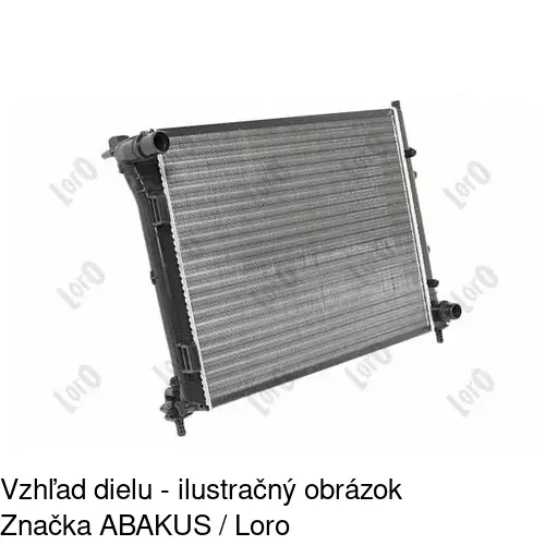 Chladiče vody POLCAR 303508A3 - obr. 3