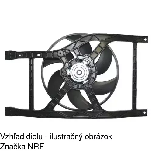 Ventilátory chladičov POLCAR 303523W1 - obr. 1