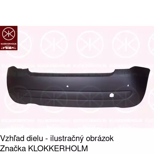 Zadný nárazník POLCAR 303596-2