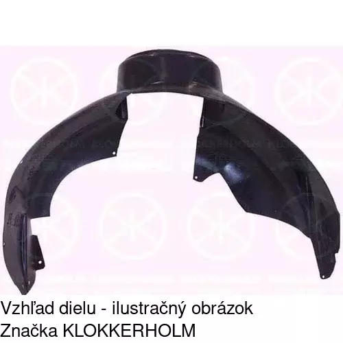 Podblatník (plast) POLCAR 3040FP1X