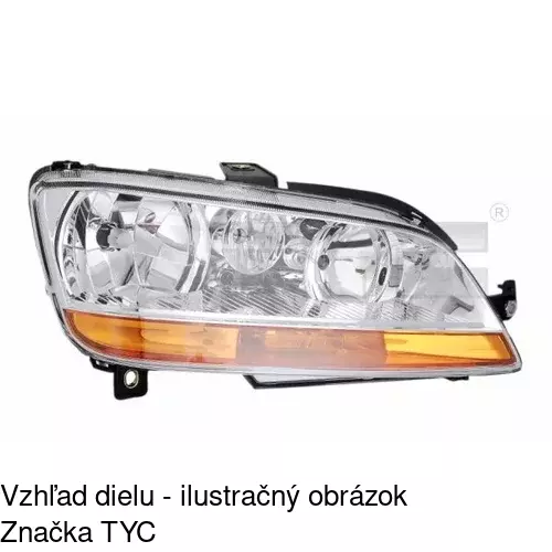 Hlavný reflektor POLCAR 304410-U - obr. 4