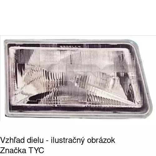 Hlavný reflektor POLCAR 3050090E - obr. 1