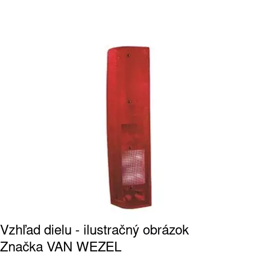 Zadné svetlo POLCAR 305288-H - obr. 2