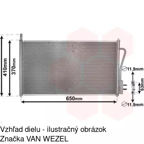 Chladiče klimatizácie POLCAR 3201K8C1 - obr. 5