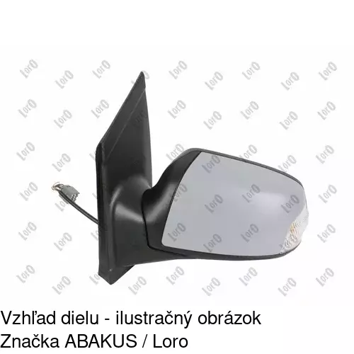 Vonkajšie zrkadlo POLCAR 3202518E - obr. 5