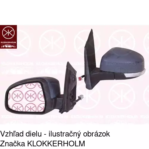 Vonkajšie zrkadlo POLCAR 3205514E