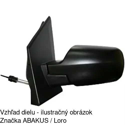 Vonkajšie zrkadlo POLCAR 3212511E - obr. 5