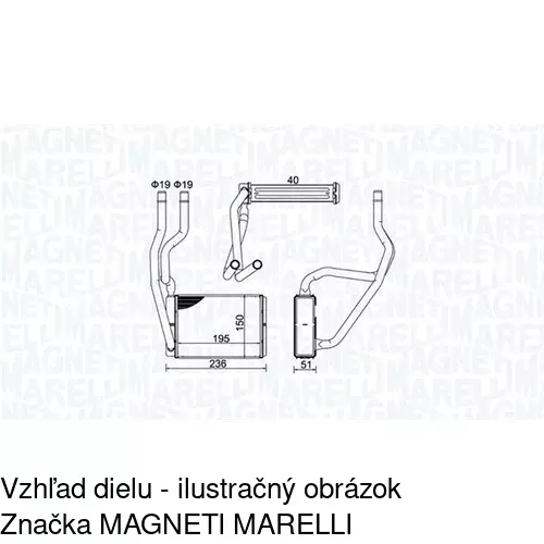 Radiátory POLCAR 3212N8-1 - obr. 1