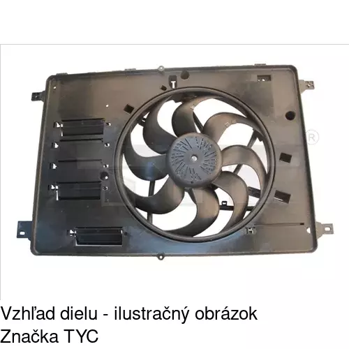 Ventilátory chladičov POLCAR 321923W1-1