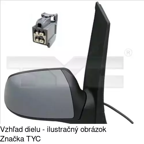 Vonkajšie zrkadlo POLCAR 3235524E - obr. 4