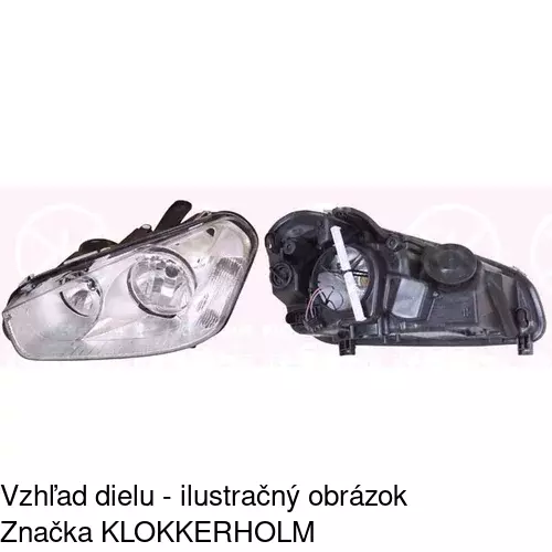 Hlavný reflektor POLCAR 323609-H - obr. 1