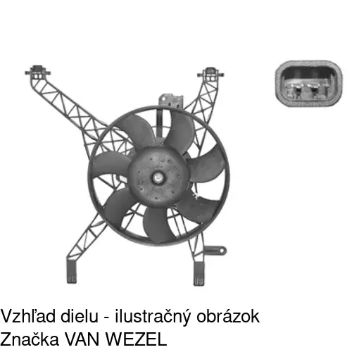 Ventilátory chladičov POLCAR 323823W1 - obr. 3