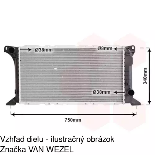 Chladiče vody POLCAR 324408-1 - obr. 5