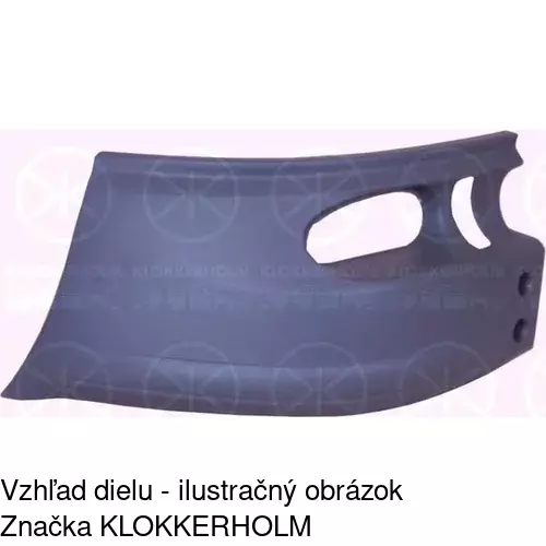 Rámik nárazníka POLCAR 3247172J