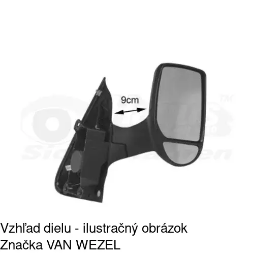 Vonkajšie zrkadlo POLCAR 3247521S - obr. 5