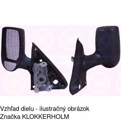 Vonkajšie zrkadlo POLCAR 3247524S - obr. 1