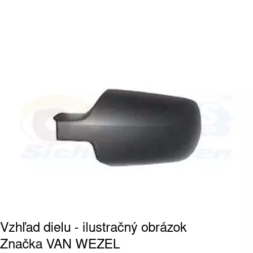 Vonkajšie zrkadlo POLCAR 3258516E - obr. 1