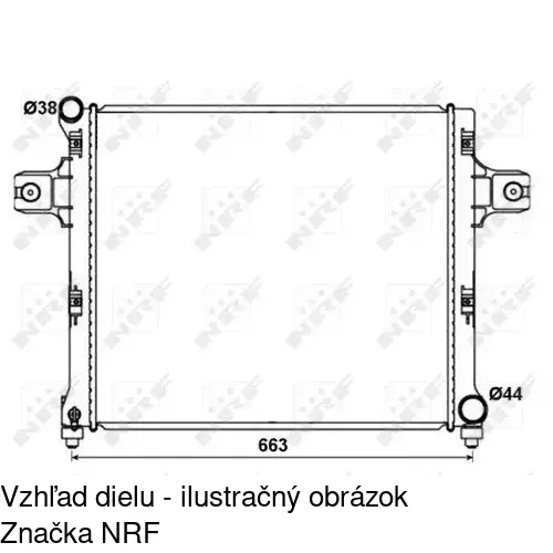 Chladiče vody POLCAR 343008-3