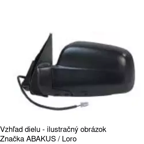 Vonkajšie zrkadlo POLCAR 3876512S